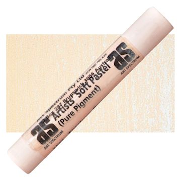 Open in modal - Art Spectrum Artists' Soft Pastel - Spectrum Orange 506X pastel and swatch