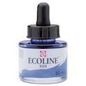 Ecoline Liquid Watercolor with Dropper - Ultramarine Light, jar