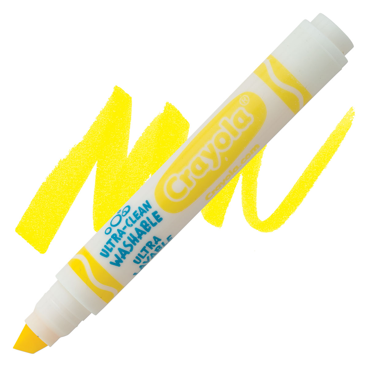 Crayola Ultra Clean Washable Marker Yellow Broad Tip Blick Art Materials