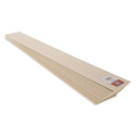 Midwest Products Basswood Sheets - 10 Pieces, 1/16" x 3" x 24"