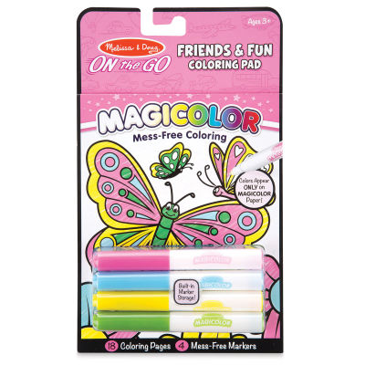 Melissa & Doug On the Go Magicolor Coloring Pad - Friendship and Fun (In packaging)