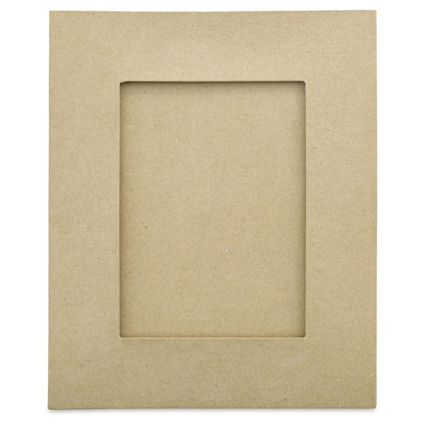 DecoPatch Paper Mache Frame Rectangle, 97/8" x 77/8" x 3/8" BLICK