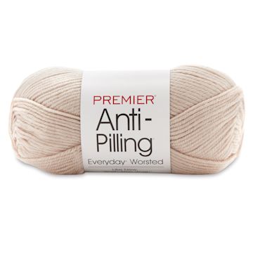 Open in modal - Premier Yarn Anti-Pilling Everyday Worsted Yarn - Linen, 180 yards