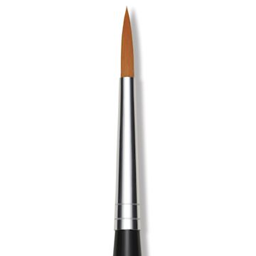 Open in modal - Da Vinci Nova XS Synthetic Brush - Round, Short Handle, Size 4, close-up