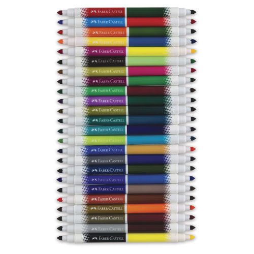 12 DuoTip Washable Markers - #153012 – Faber-Castell USA