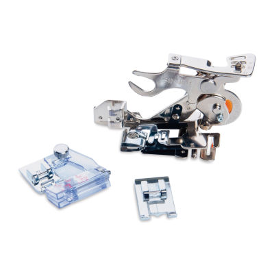 Singer Home Decor Presser Foot Kit, contents outside of packaging