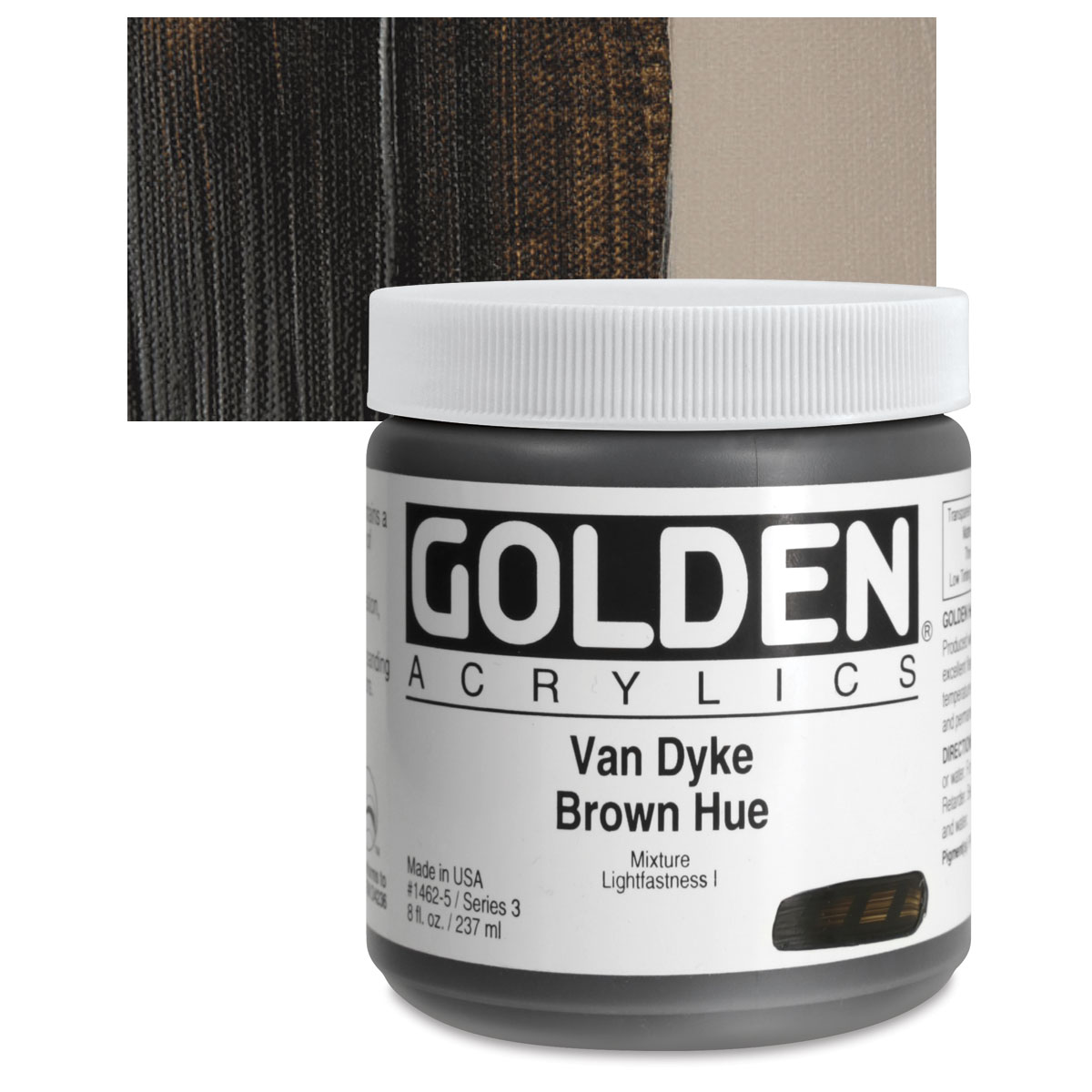 GOC 225 Ml Vandyke Braun (Hue) – Künstlerfarbe Von Daler-Rowney, Made In UK