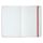 Moleskine Art Collection Sketchbook - Scarlet Red, Medium (open to show paper)