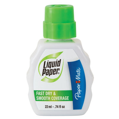 Liquid Paper Correction Fluid - Front view of 22 ml. Bottle
