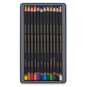 Derwent Chromaflow Colored Pencils - Set of 12 (inside set)