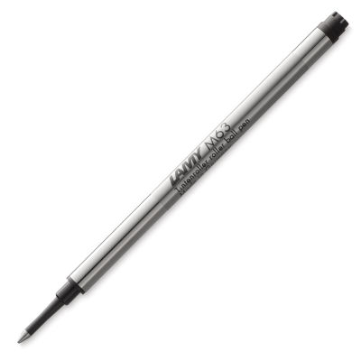 Lamy M63 Rollerball Pen Refill - Black refill at angle