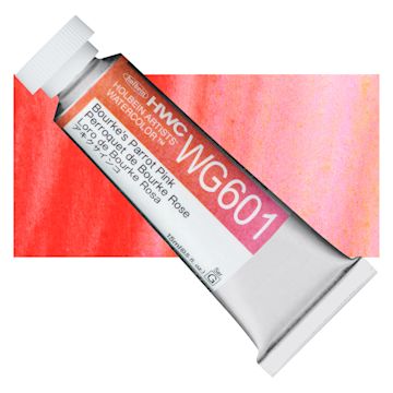 Open in modal - Holbein Artists' Watercolor - Bourke's Parrot Pink, 15 ml tube