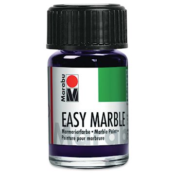 Open in modal - Marabu Easy Marble - Aubergine, 15 ml
