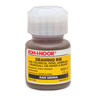 Koh-I-Noor Water-Resistant Drawing Ink - 1 oz, Sienna