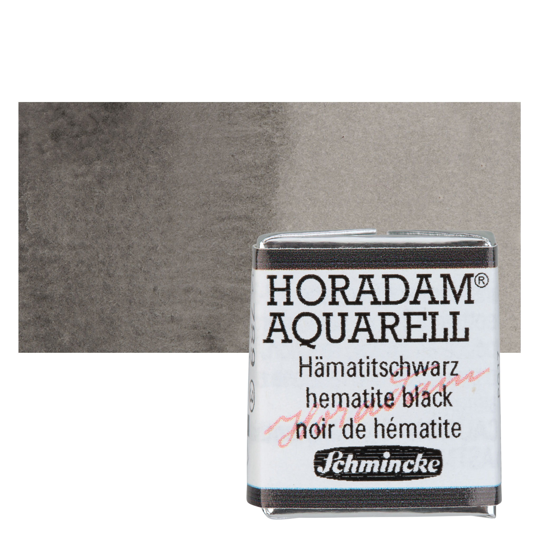 Schmincke Horadam Watercolour Paint : 5ml : Hematite Black