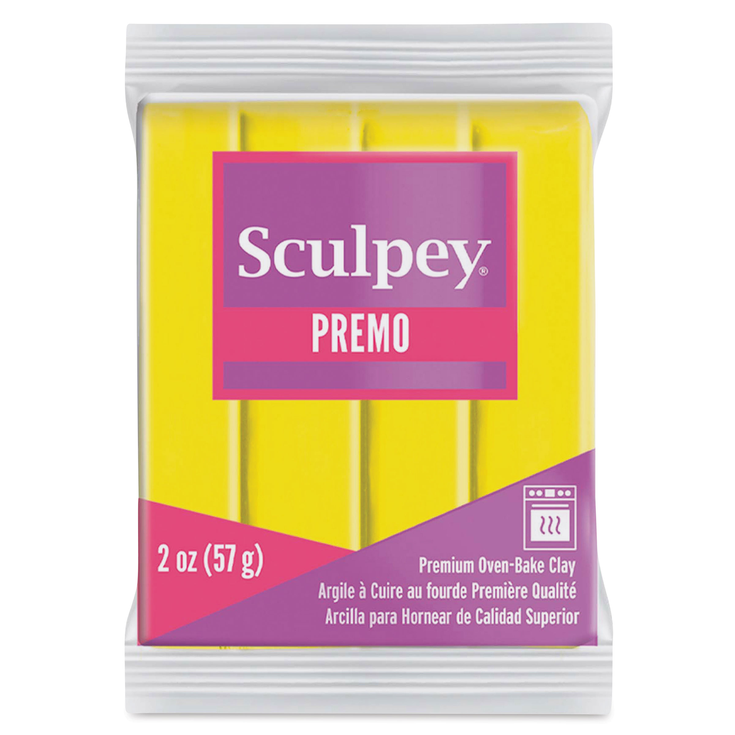Sculpey PREMO Polymer Clay - Large 1LB Block - Modeling Oven Bake