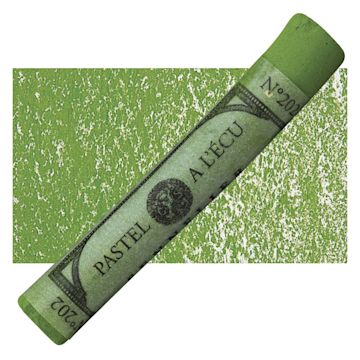 Open in modal - Sennelier Soft Pastel - Leaf Green 202 pastel and swatch