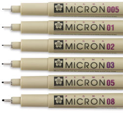 SAKURA Pigma Micron Graphic Design Pen 005 01 02 03 04 05 08 1 BR