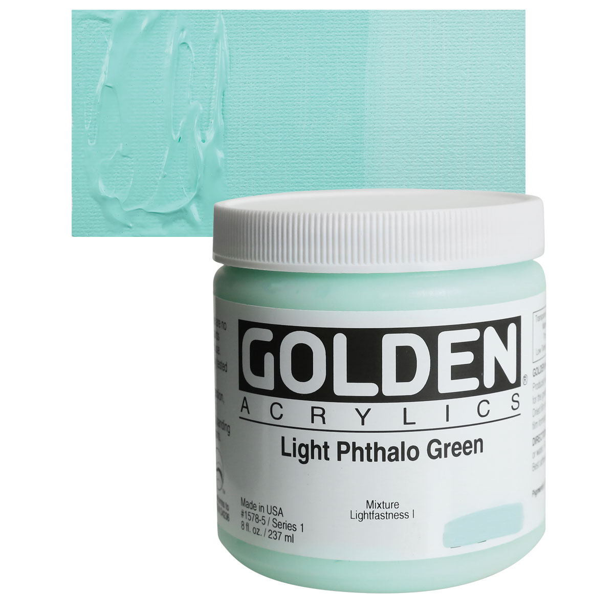 Golden Heavy Body Acrylic - Phthalo Green (Blue Shade) 2 oz.