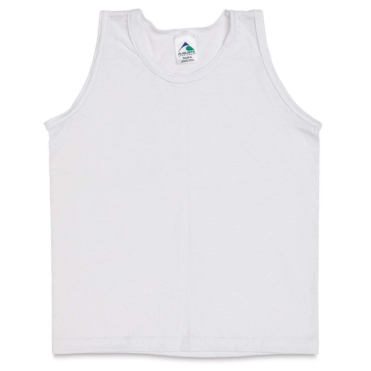 Youth Tank Top - White, Large | BLICK Art Materials