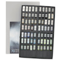 Richeson Soft Handrolled Pastels - Greys, Set of 70