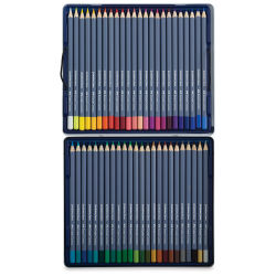 Faber-Castell Goldfaber Aqua Watercolor Pencils - Set of 48 (Set contents)