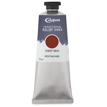 Open in modal - Cranfield Traditional Relief Ink - Deep Red, 75 ml