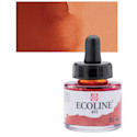 Ecoline Liquid Watercolor with Dropper - Burnt Sienna, 30 ml jar