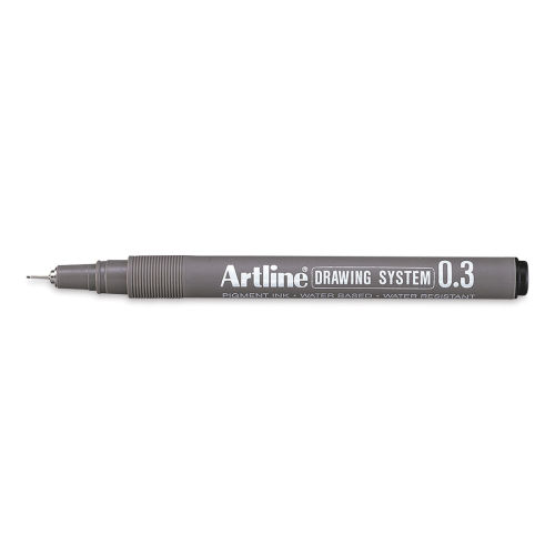 Artline Drawing Pen - 0.3 mm Tip, Black