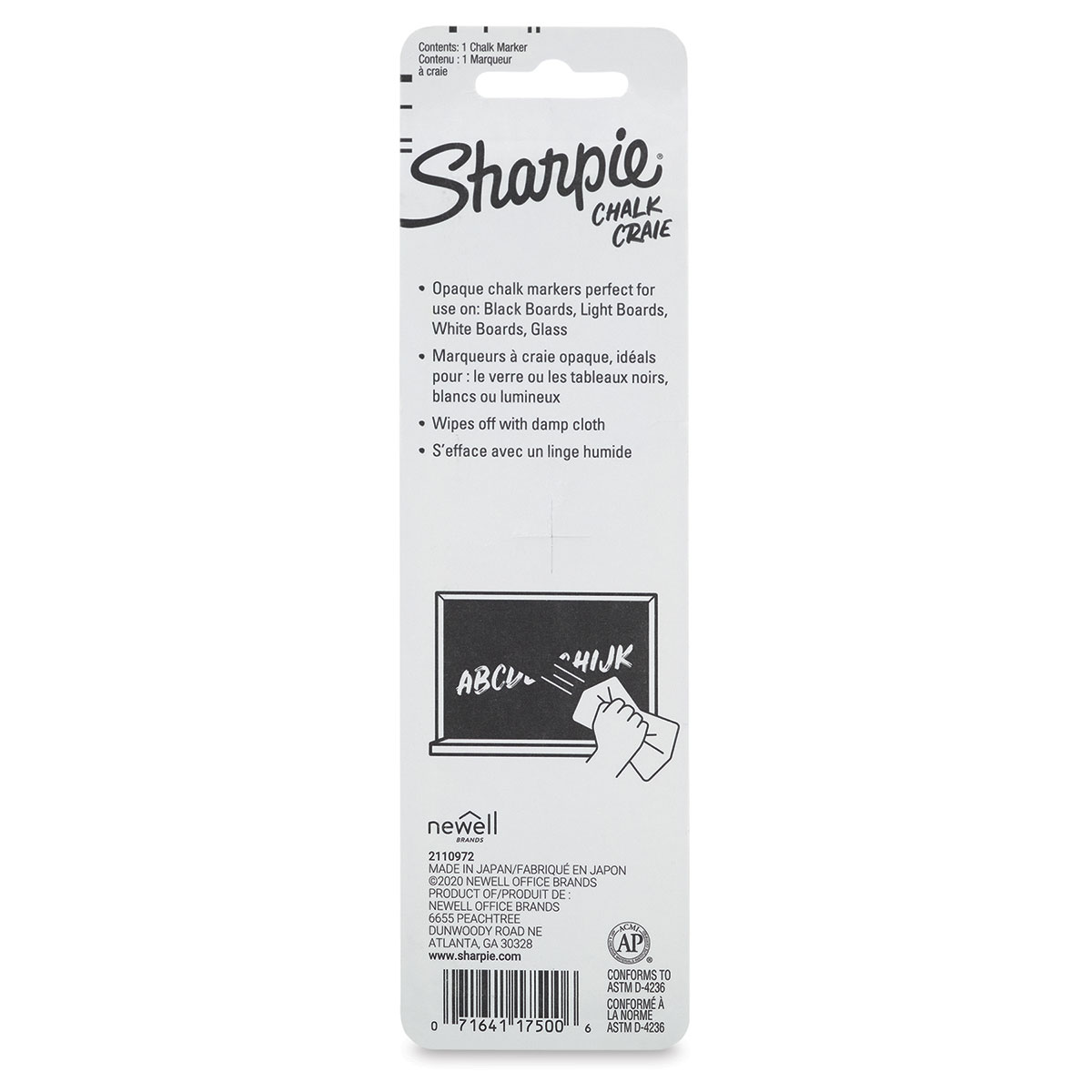 Sharpie Chalk Markers - White, Set of 2