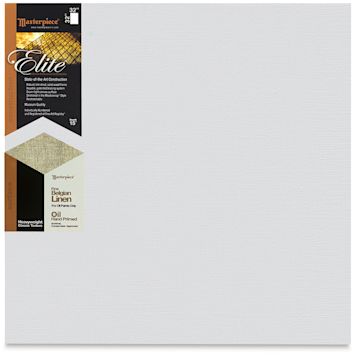 Open in modal - Masterpiece Elite Heavyweight Canvas - 32" x 32", Oil Primed
