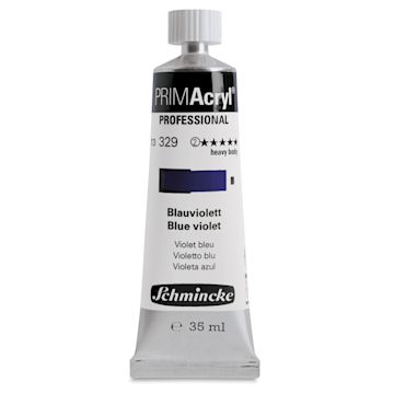 Open in modal - Schmincke Primacryl Professional Acrylic Paint - Blue Violet, 35 ml Tube