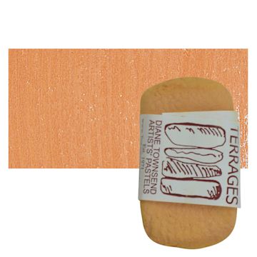 Open in modal - Townsend Terrages Pastel - Tuscan Red Orange pastel and swatch