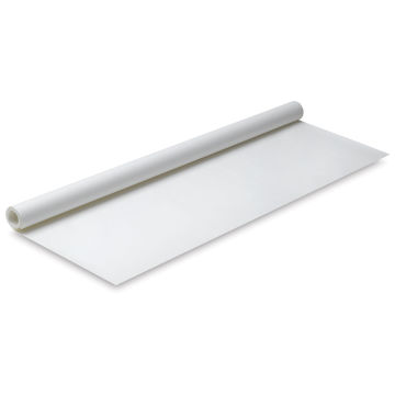Aquabee Super Deluxe Sketch Paper Roll - shown laying flat and slightly unrolled