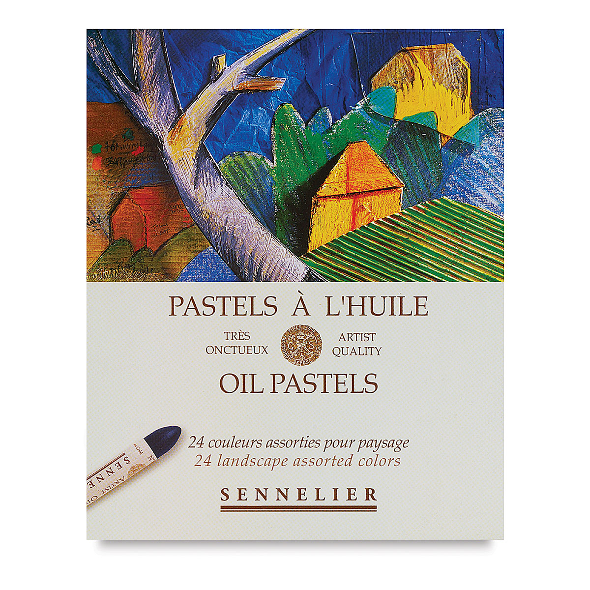 Sennelier Oil Pastel Set - Universal Colors, Set of 24