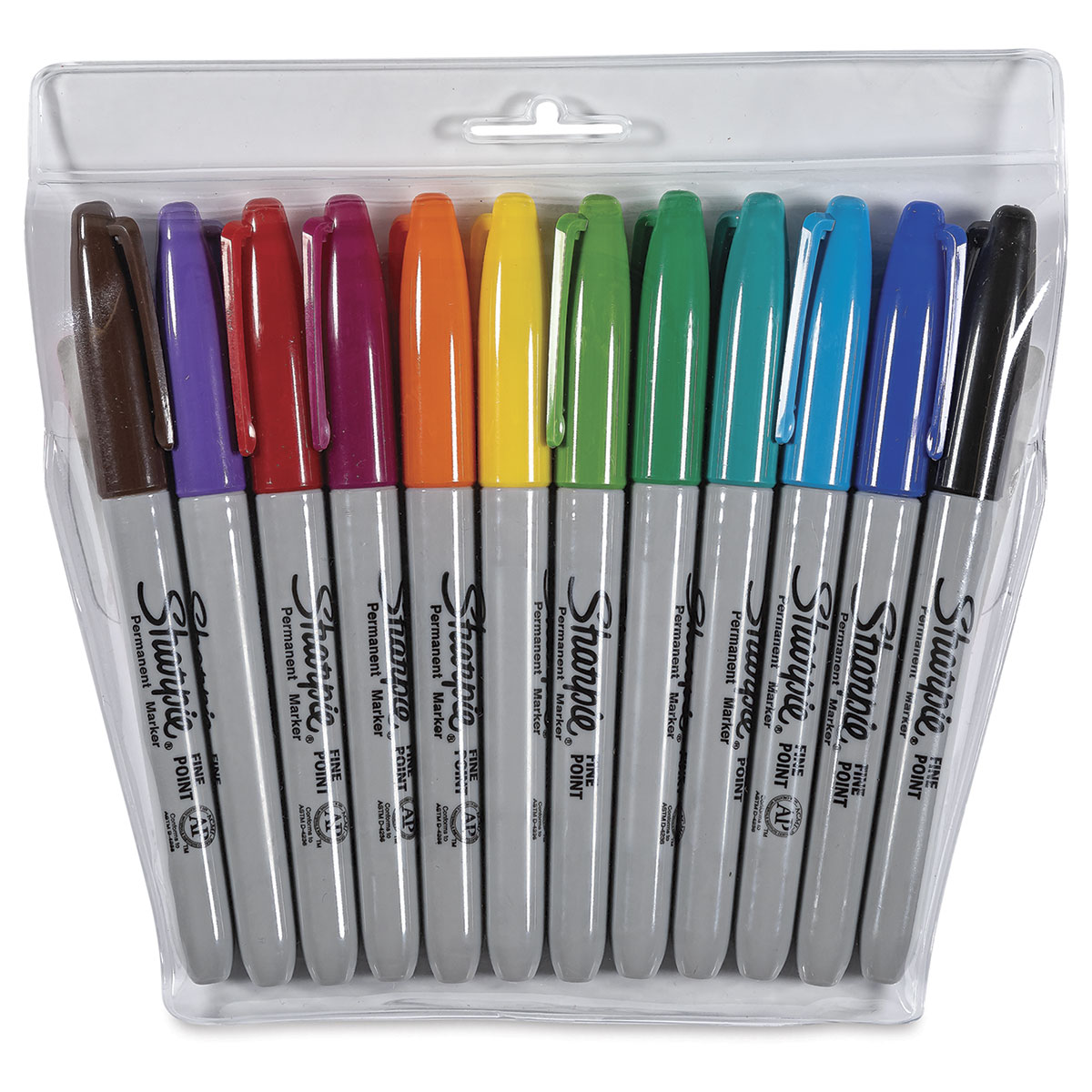 Sharpie Pens - Assorted Colors, Fine Point, Set of 12