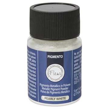 Open in modal - Fleur Powder Pigment - Pearly White (Metallic), 5 g