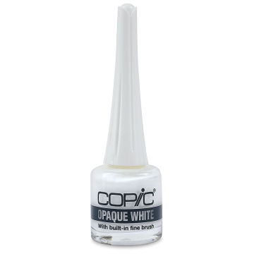 Copic Opaque White Ink - Front view of 6 ml bottle