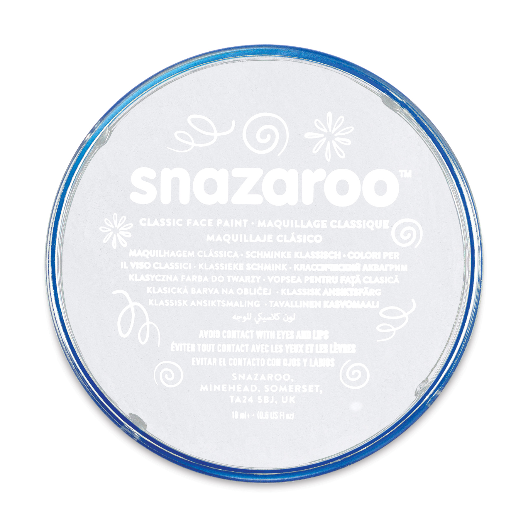 Snazaroo Face Paint 18 ml Compact - Turquoise