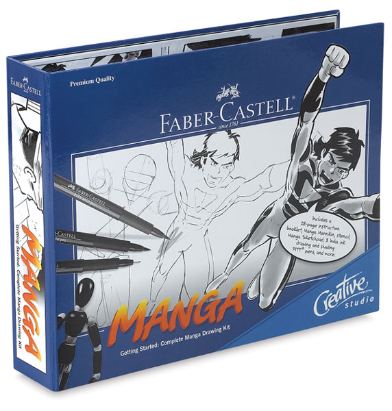 después de esto título micrófono Faber-Castell Getting Started Manga Set | BLICK Art Materials