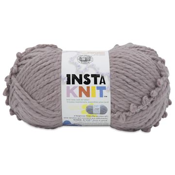 Open in modal - Lion Brand Yarn InstaKnit Yarn - Milk with Tea, 122 yds