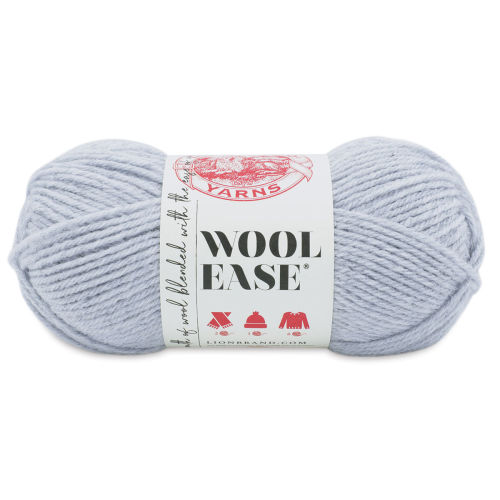 Lion Brand Wool-Ease Yarn -Grey Heather