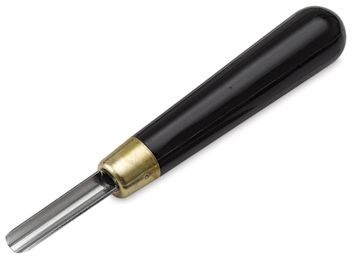 Open in modal - RGM Linoleum Knives -Left Angle view of Chisel 305