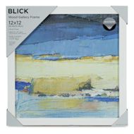 Blick Wood Gallery Frame - White, 12" x 12"