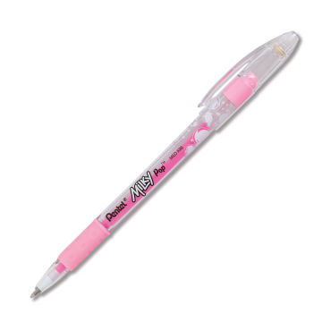 Pentel Milky Pop Pen Set - Angled view of Pink pen