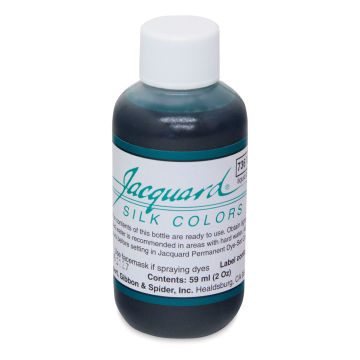 Jacquard Silk Dye - Viridian Green, 2 oz bottle