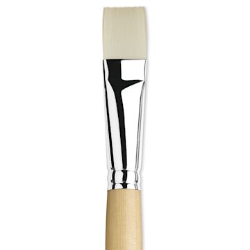 Open in modal - Da Vinci Top Acryl Synthetic Brush - Bright, Long Handle, Size 26 close up
