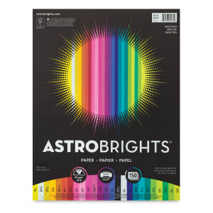 Neenah Astrobrights Paper - Spectrum Assorted, Pkg of 150 Sheets