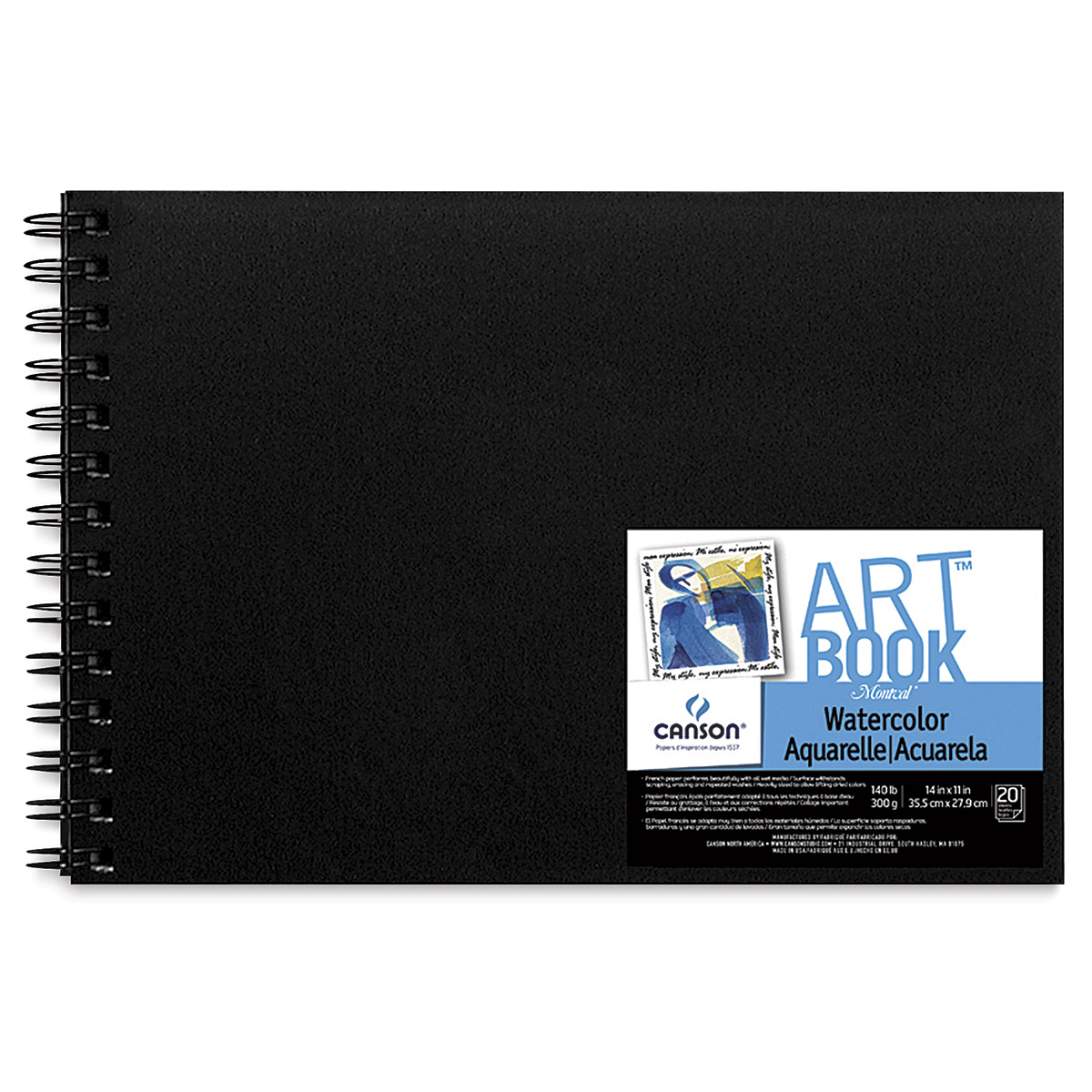 Canson Montval Sketchbook Review  Watercolor Paper (300gsm) 