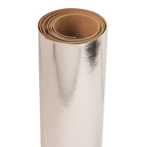Sizzix Surfacez Texture Rolls - closeup of Silver roll